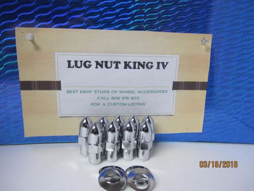 20 bullet mag lug nuts  1/2-20 cragar ss uni lug wheels 5 on 4 1/2 ford mopar