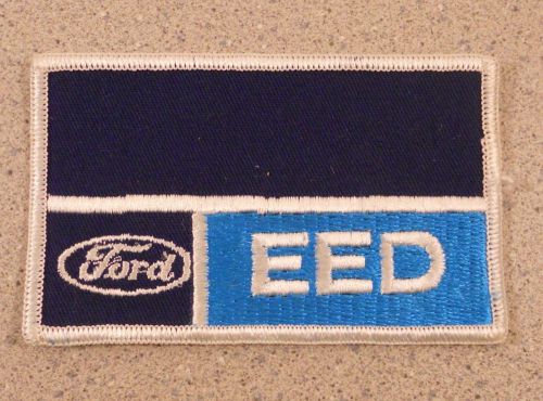 Vintage name tag patch ford eed