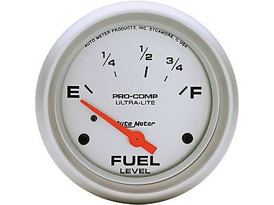 Auto meter 4415 ultra-lite fuel level gauge 2-5/8&#034; electrical 73-10 ohms