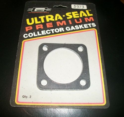 Mr gasket 5973 collector gaskets 2&#034;-1/2&#039;&#039;round 3-5/16&#039;&#039; bolt circle 3/8&#034; bolts