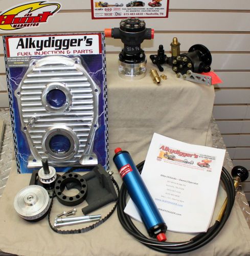 Kit for hilborn or enderle  to set up injection 426-440- 383 mopar hemi- wedge