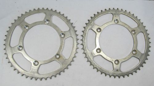 (2) sunstar 50 tooth bike atv chain sprockets