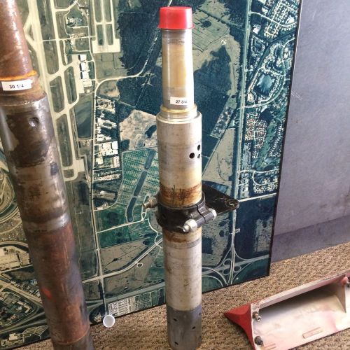 Axle tube 27 3/4" w/ brake bracket  aluminum