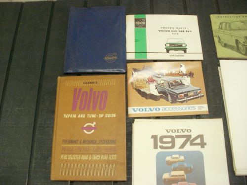 Auto books owners workshop manual volvo 140 series dealer accessory mechanic