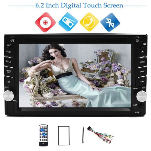 2 din dvd player in dash radio handsfree bluetooth car stereo audio video player