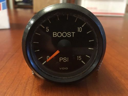 Vdo boost gauge 15 psi  pn 1 121 003 143a