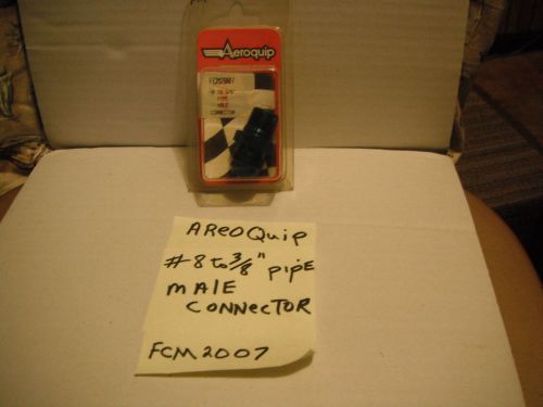 1 aero quip # fcm2007 #8  to 3/8" pipe male  connector