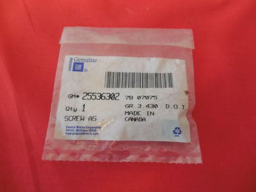 Nos gm #25536302 oem front park lamp nut 1997-11 corvette buick cadillac hhr