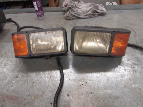 Used meyer snow plow truck lite plow lights ds &amp; ps for parts