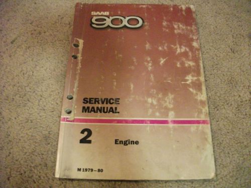 1979-1980 saab 900 engine service manual