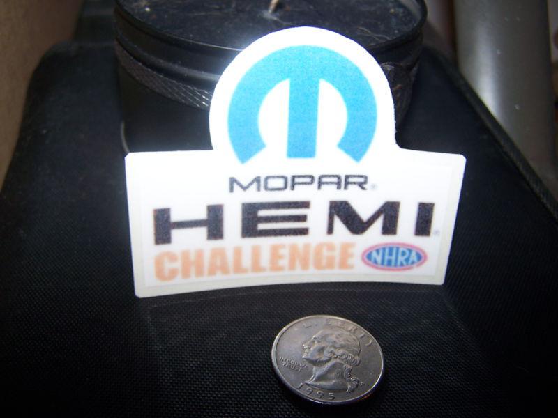 Nhra mopar hemi challenge - sticker 