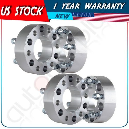 4pc 2.0&#034; wheel spacers 6x135 ford expedition f-150 lincoln navigator 14x2 studs