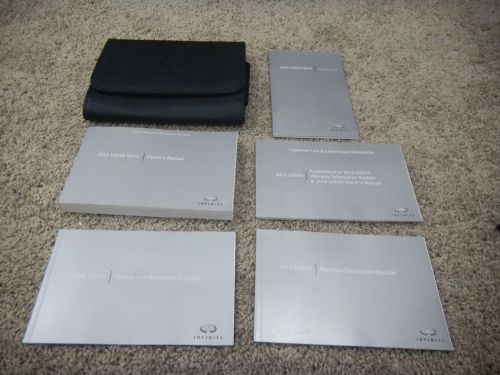 2016 infiniti qx70 owners manual set with free shipping
