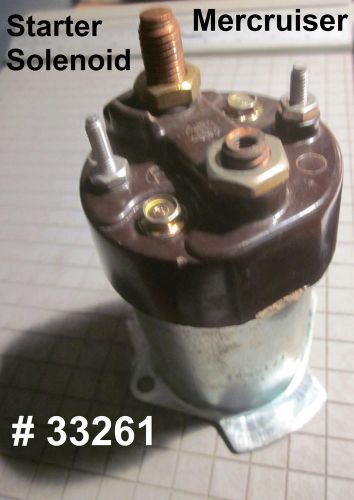 Mercruiser-starter solenoid oem #33261-super gasket #508943