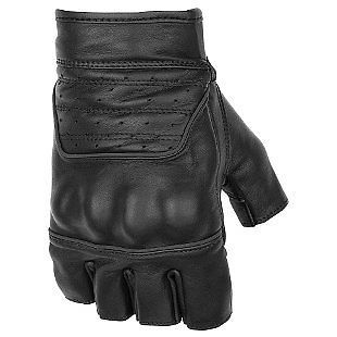Black brand brawler shorty mens gloves black