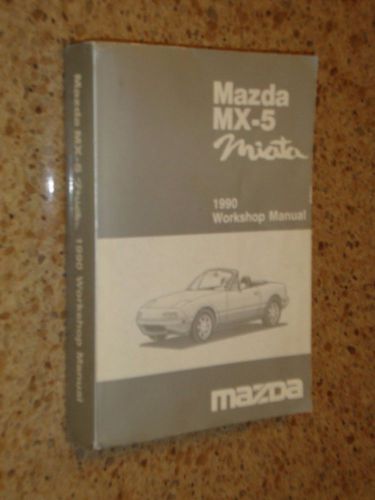 1990 mazda miata factory service manual workshop fsm mx-5