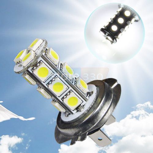 Purchase H7 18SMD Pure White Fog Tail Reverse Driving DRL Auto Car LED