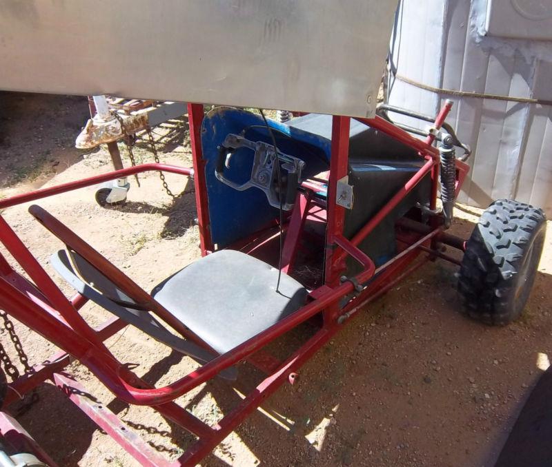 VINTAGE GO KART WINGED MINI SPRINT DISC BRAKE LIVE AXLE CLUTCH, US $300.00, image 5