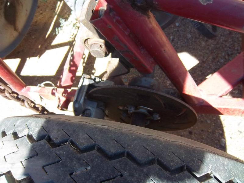 VINTAGE GO KART WINGED MINI SPRINT DISC BRAKE LIVE AXLE CLUTCH, US $300.00, image 7