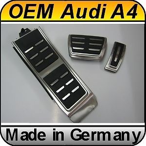 Oem audi a4 s4 rs4 b8 facelift dsg sport pedal with dead pedal (2009- ) only lhd