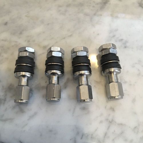 5/16&#034; metal valve stems new set of four 4