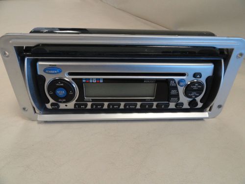 Jensen msr3007 marine am / fm receiver / cd / ipod / sirius with face plate boat