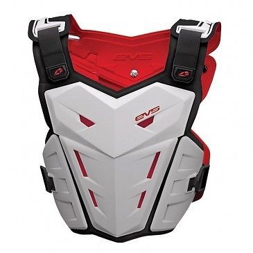 Evs f1 chest roost protector deflector white