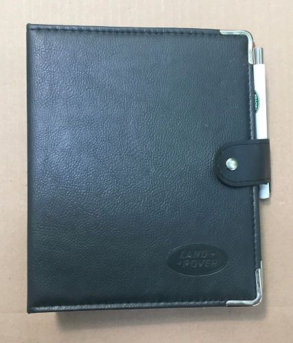 1996 land rover discovery series i owners manual in green leather folio