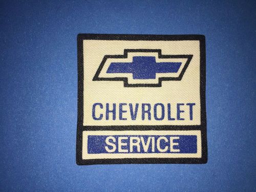 Chevrolet service original employee work shirt uniform badge crest patch 1825