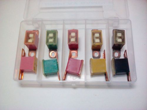 10pc recycled fusable link fuse automotive kit assortment 30 40 50 60 80 bolt in