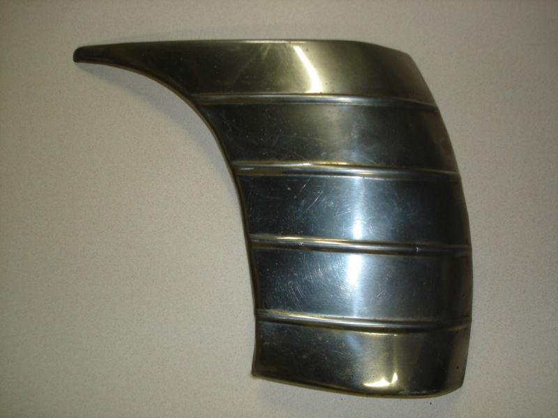 1949  pontiac fender gravel shield