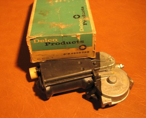 Nos chevrolet corvette power window motor left side 55-68 delco