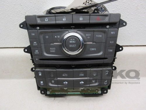 11 12 cadillac srx radio control panel oem