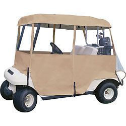 Deluxe 4-side golf cart cover, by tour trek