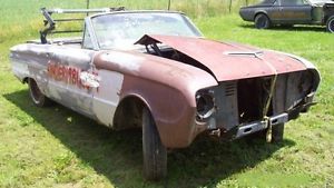 1963 ford falcon futura convertible amber parking light lens parts junkyard