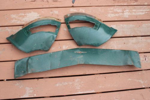 70-73 datsun 240z front lower center valance + side pieces oem used