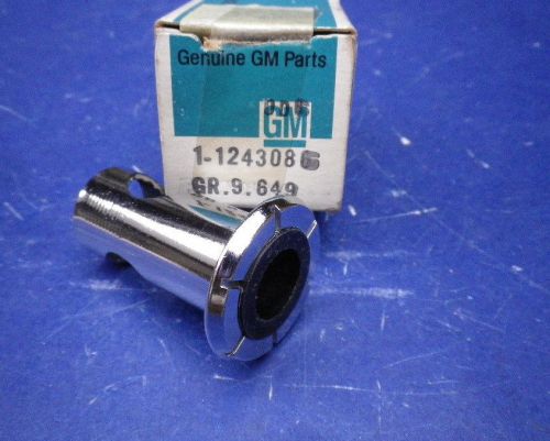 Nos 74 1974 75 1975 chevelle ss laguna power antenna nut guide bezel olds delta