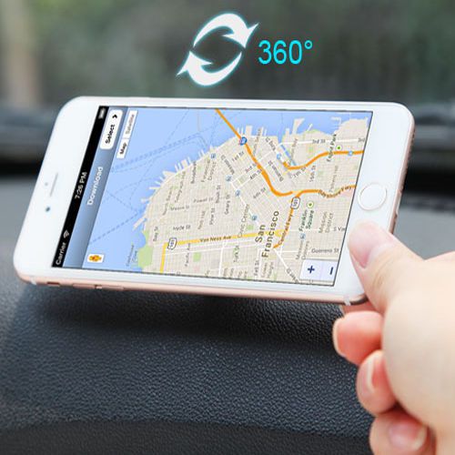 Universal 360° car mount sticky magnetic holder stand for cell phone iphone gps