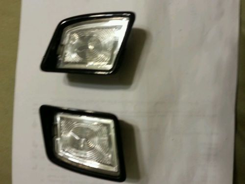 98-05 vw  beetle  coupe or convertible 03 - 05  license plate light  black pair
