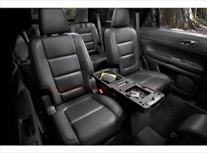 2011-2016 Ford Explorer Center Console 2nd Second Row Charcoal Black OEM NEW, US $320.86, image 2