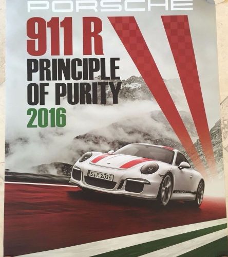 2 x 2016 porsche 911 911 r poster original 100 x 80 cm