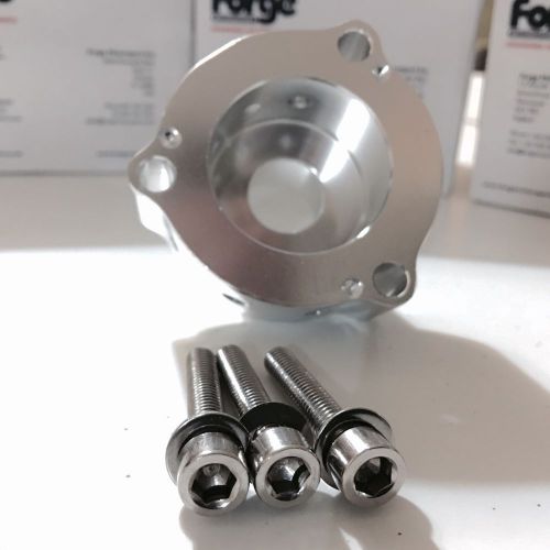 Forge motorsport billet aluminum blow-off valve adapter spacer audi vw 2.0t