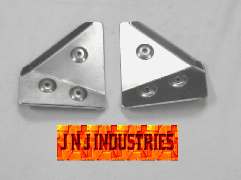 05 + polaris predator 90 a-arm skid plates guards atv belly youth jnj quad 2x4