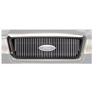 Ford f-150 putco 36144 virtual tubular mirror stainless steel grille 