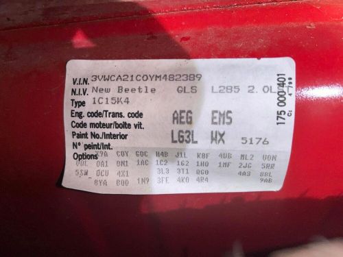 MANUAL TRANSMISSION Beetle Golf Golf Cabriolet Golf GTI Jetta 00-07, US $250.00, image 5