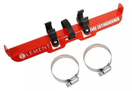 Element ele-mnt-rol powder coated steel roll-bar mount for e50 fire extinguisher