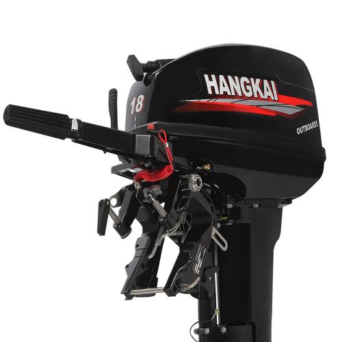 HANGKAI 2 Stroke 360-degree steering Outboard Motor Boat Engine Long Shaft 18 HP, US $1,578.25, image 6