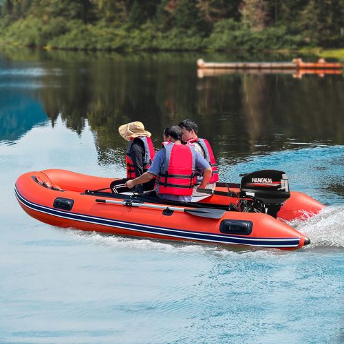 HANGKAI 2 Stroke 360-degree steering Outboard Motor Boat Engine Long Shaft 18 HP, US $1,578.25, image 10