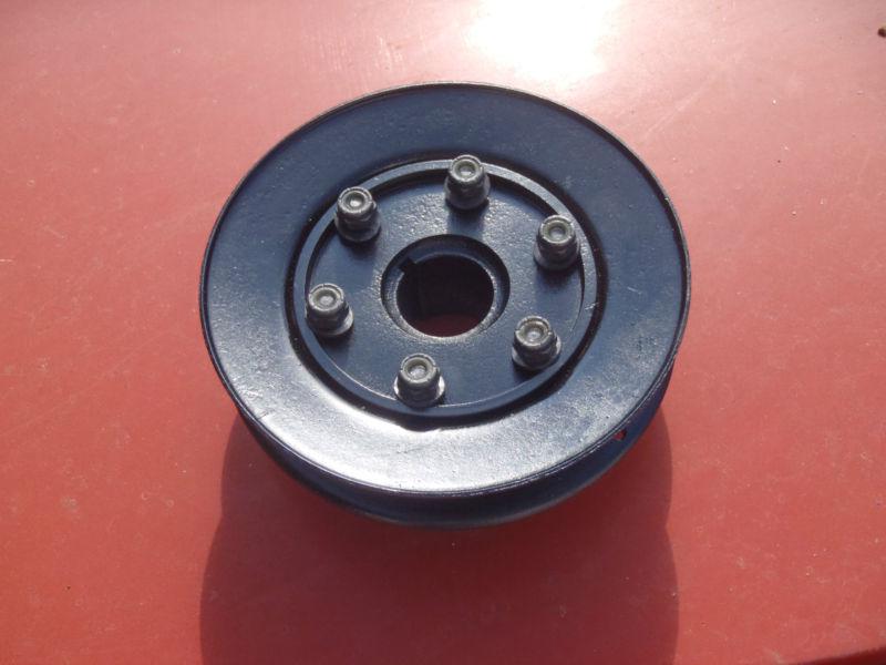 Purchase Triumph TR3, 4, & 4A crankshaft hub and pulley assy in Crystal