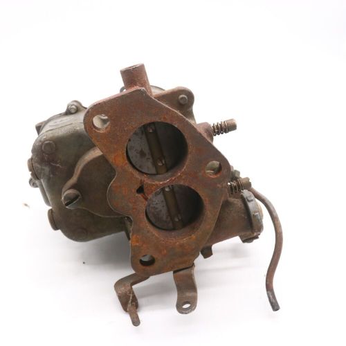 Ford Model EBU OEM Carburetor Untested Flathead V8 FORD Script Vintage 2BBL, US $39.99, image 3